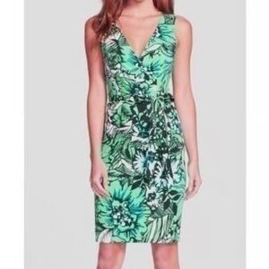 Tracy Reese Tropical Midi Dress